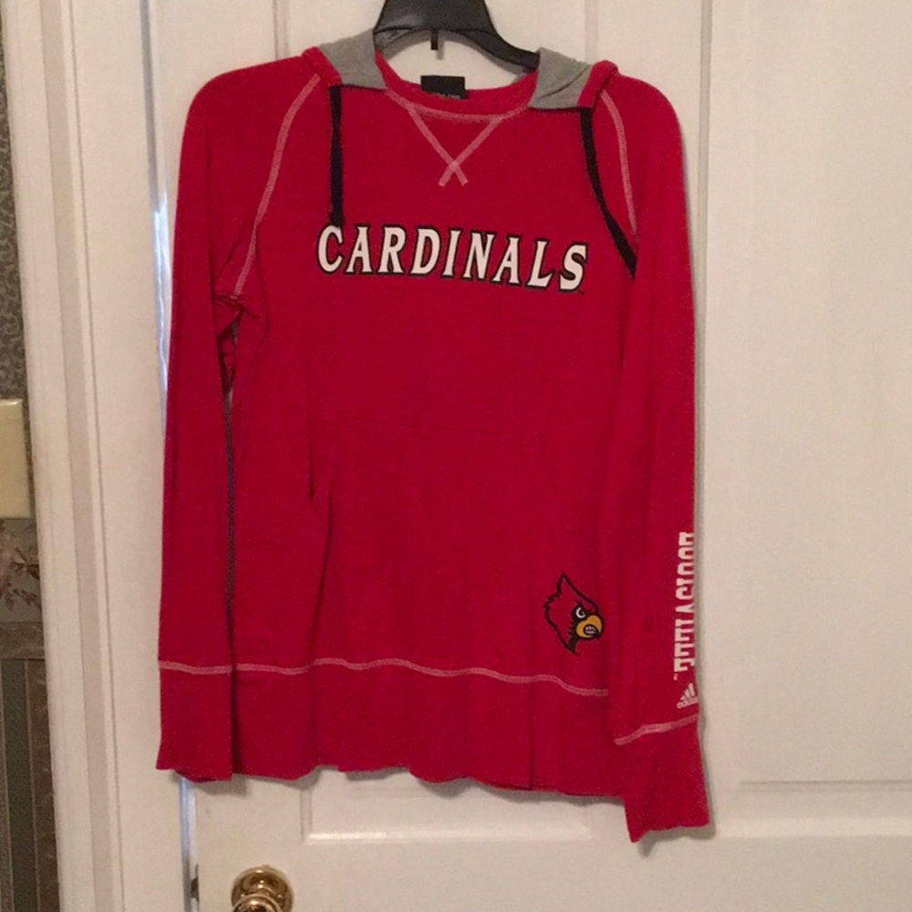 Adidas Louisville Cardinals sweatshirt hoodie